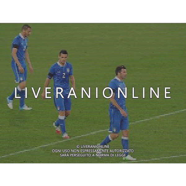 Partita Amichevole in vista di EURO 2012 Zurigo - 01.06.2012 Italia-Russia Nella Foto:delusione di leonardo bonucci, christian maggio e andrea barzagli /Ph.Vitez-Ag. Aldo Liverani