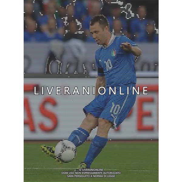 Partita Amichevole in vista di EURO 2012 Zurigo - 01.06.2012 Italia-Russia Nella Foto:Cassano Antonio /Ph.Vitez-Ag. Aldo Liverani