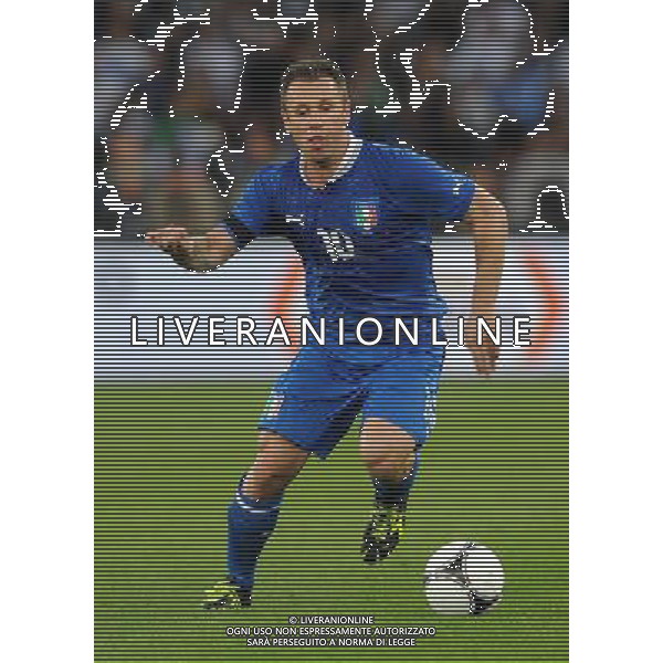 Partita Amichevole in vista di EURO 2012 Zurigo - 01.06.2012 Italia-Russia Nella Foto:Cassano Antonio /Ph.Vitez-Ag. Aldo Liverani