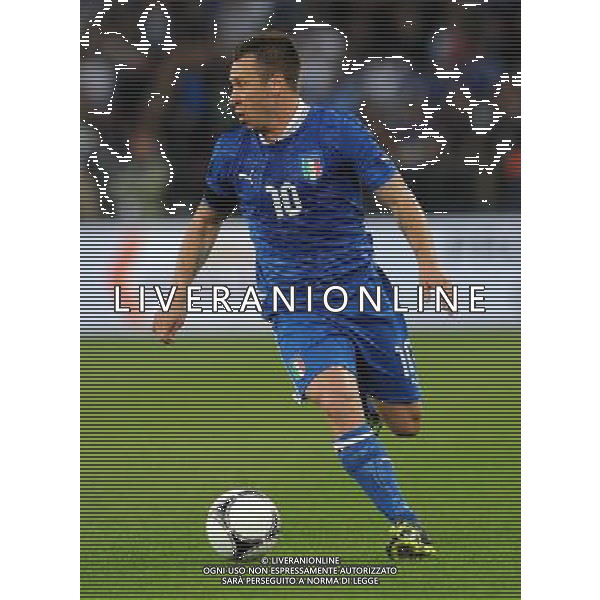 Partita Amichevole in vista di EURO 2012 Zurigo - 01.06.2012 Italia-Russia Nella Foto:Cassano Antonio /Ph.Vitez-Ag. Aldo Liverani