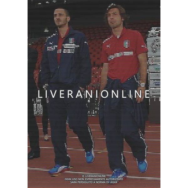 Partita Amichevole in vista di EURO 2012 Zurigo - 01.06.2012 Italia-Russia Nella Foto:Pirlo Andrea - Bonucci Leonardo /Ph.Vitez-Ag. Aldo Liverani