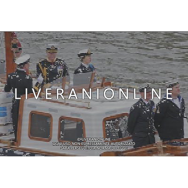  Picture Shows:Tim Laurence and Princess Anne at the Thames Diamond Jubilee Pageant to celebrate Her Majesty The Queen Elizabeth 2nd\'s 60 years as monarch of the United Kingdom. It is one of the largest flotillas ever assembled on the river. Rowed boats and working boats and pleasure vessels of all shapes and sizes will be beautifully dressed with streamers and Union Flags, their crews and passengers turned out in their finest rigs. The armed forces, fire, police, rescue and other services will be afloat and there will be an exuberance of historic boats, wooden launches, steam vessels and other boats of note. Date 03rd June 2012 *World Rights Only* *Unbylined uses will incur an additional discretionary fee!* /PHOTOSHOT/AG ALDO LIVERANI SAS - ITALY ONLY -