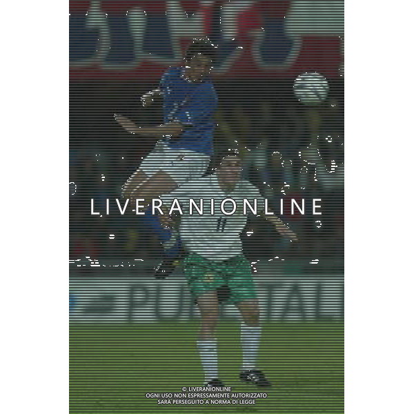 CAMPOBASSO 03/06/2003 ITALIA - IRLANDA NORD AMICHEVOLE nella foto ODDO MASSIMO AGENZIA ALDO LIVERANI 