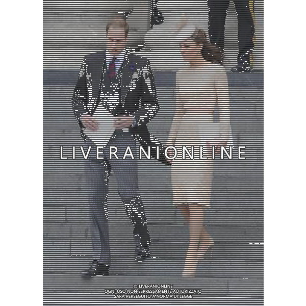The Diamond Jubilee celebrations are concluding with a service of thanksgiving and glittering carriage procession, but without Prince Philip who spent the night in hospital. ;Duke and Duchess of Cambridge ©photoshot/Agenzia Aldo Liverani Sas - ITALY ONLY - REALI INGLESI: Ambasciatori e Capi di Stato del Commonwealth ospiti della Regina Elisabetta II e della famiglia reale, alla funzione di ringraziamento nella Cattedrale di St Paul\'s a Londra, Inghilterra il 5 giugno 2012 durante le celebrazioni del Giubileo di diamante