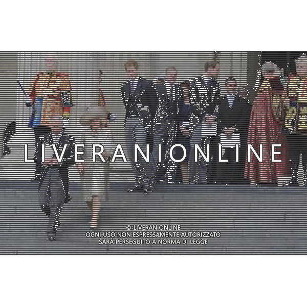 The Diamond Jubilee celebrations are concluding with a service of thanksgiving and glittering carriage procession, but without Prince Philip who spent the night in hospital. ;Prince Charles and the Duchess of Cornwall ©photoshot/Agenzia Aldo Liverani Sas - ITALY ONLY - REALI INGLESI: Ambasciatori e Capi di Stato del Commonwealth ospiti della Regina Elisabetta II e della famiglia reale, alla funzione di ringraziamento nella Cattedrale di St Paul\'s a Londra, Inghilterra il 5 giugno 2012 durante le celebrazioni del Giubileo di diamante