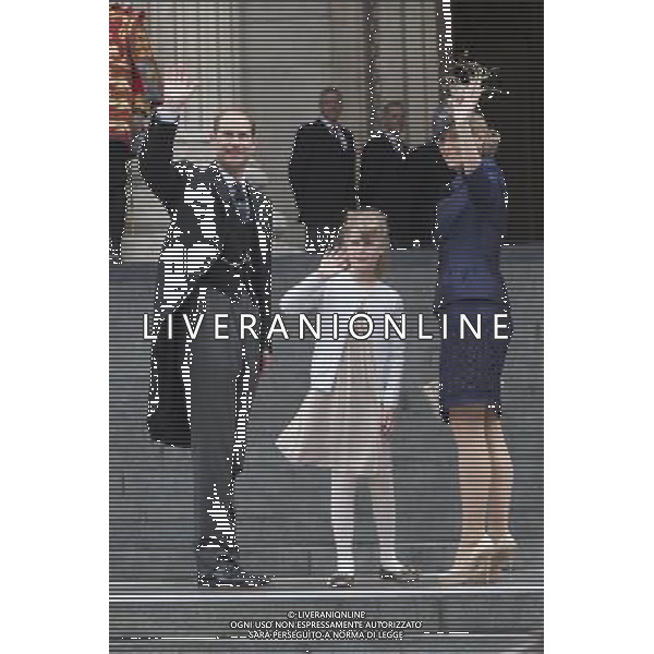  Date: 05/06/12 Pictured: Prince Edward and Sophie, Countess of Wessex with their daughter Lady Louise Caption: The Queen takes part in thanksgiving service at St Paul\'s Cathedral on the final day of her Diamond Jubilee celebrations to mark the final day of the Diamond Jubilee weekend, the Queen will later head to Mansion House before a formal procession in a carriage ©photoshot/Agenzia Aldo Liverani Sas - ITALY ONLY - REALI INGLESI: Ambasciatori e Capi di Stato del Commonwealth ospiti della Regina Elisabetta II e della famiglia reale, alla funzione di ringraziamento nella Cattedrale di St Paul\'s a Londra, Inghilterra il 5 giugno 2012 durante le celebrazioni del Giubileo di diamante