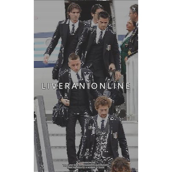 KRAKOW LOTNISKO KRAKOW BALICE 05.06.2012 EURO 2012 PILKA NOZNA REPREZENTACJA WLOCHY PRZYLOT DO POLSKI NZ EMANUELE GIACCHERINI CHRISTIAN MAGGIO RICCARDO MONTOLIVO FOT MICHAL NOWAK / NEWSPIX.PL CRACOW 05.06.2012 FOOTBALL CRACOW BALICE POLISH AIRPORT ARRIVING OF THE NATIONAL TEAM OF ITALY FOR TRAINING CAMPS IN POLAND DURING THE EURO 2012 MICHAL NOWAK / NEWSPIX.PL --- Newspix.pl AG ALDO LIVERANI S AS ONLY ITALY *** Local Caption *** www.newspix.pl mail us: info@newspix.pl call us: 0048 022 23 22 222 --- Polish Picture Agency by Ringier Axel Springer Poland