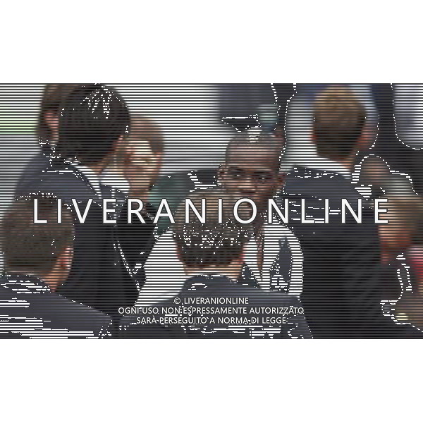 KRAKOW LOTNISKO KRAKOW BALICE 05.06.2012 EURO 2012 PILKA NOZNA REPREZENTACJA WLOCHY PRZYLOT DO POLSKI NZ MARIO BALOTELLI FOT MICHAL NOWAK / NEWSPIX.PL CRACOW 05.06.2012 FOOTBALL CRACOW BALICE POLISH AIRPORT ARRIVING OF THE NATIONAL TEAM OF ITALY FOR TRAINING CAMPS IN POLAND DURING THE EURO 2012 MICHAL NOWAK / NEWSPIX.PL --- Newspix.pl AG ALDO LIVERANI S AS ONLY ITALY *** Local Caption *** www.newspix.pl mail us: info@newspix.pl call us: 0048 022 23 22 222 --- Polish Picture Agency by Ringier Axel Springer Poland