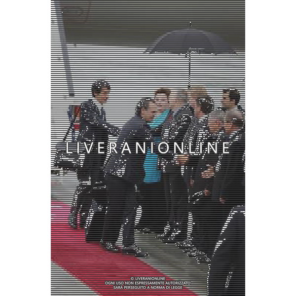 KRAKOW LOTNISKO KRAKOW BALICE 05.06.2012 EURO 2012 PILKA NOZNA REPREZENTACJA WLOCHY PRZYLOT DO POLSKI NZ SELEKCJONER WLOCHY CESARE PRANDELLI FOT MICHAL NOWAK / NEWSPIX.PL CRACOW 05.06.2012 FOOTBALL CRACOW BALICE POLISH AIRPORT ARRIVING OF THE NATIONAL TEAM OF ITALY FOR TRAINING CAMPS IN POLAND DURING THE EURO 2012 ITALIAN COACH CESARE PRANDELLI MICHAL NOWAK / NEWSPIX.PL --- Newspix.pl /AG ALDO LIVERANI SAS - ITALY ONLY - *** Local Caption *** www.newspix.pl mail us: info@newspix.pl call us: 0048 022 23 22 222 --- Polish Picture Agency by Ringier Axel Springer Poland