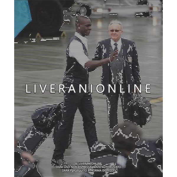 KRAKOW LOTNISKO KRAKOW BALICE 05.06.2012 EURO 2012 PILKA NOZNA REPREZENTACJA WLOCHY PRZYLOT DO POLSKI NZ MARIO BALOTELLI FOT MICHAL NOWAK / NEWSPIX.PL CRACOW 05.06.2012 FOOTBALL CRACOW BALICE POLISH AIRPORT ARRIVING OF THE NATIONAL TEAM OF ITALY FOR TRAINING CAMPS IN POLAND DURING THE EURO 2012 MICHAL NOWAK / NEWSPIX.PL --- Newspix.pl /AG ALDO LIVERANI SAS - ITALY ONLY - *** Local Caption *** www.newspix.pl mail us: info@newspix.pl call us: 0048 022 23 22 222 --- Polish Picture Agency by Ringier Axel Springer Poland