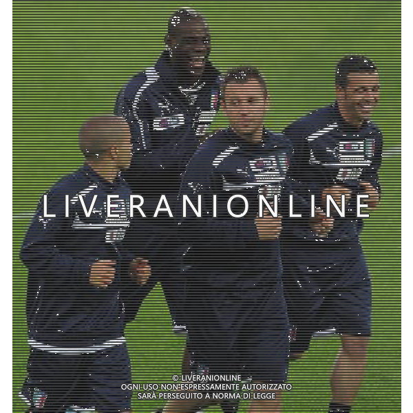 Campionati Europei UEFA 2012 Polonia/Ucraina Cracovia (Polonia) - 05.06.2012 Allenamento Nazionale Italiana Nella Foto:cassano di natale balotelli giovinco /Ph.Vitez-Ag. Aldo Liverani