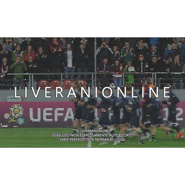 Campionati Europei UEFA 2012 Polonia/Ucraina Cracovia (Polonia) - 05.06.2012 Allenamento Nazionale Italiana Nella Foto:gruppo /Ph.Vitez-Ag. Aldo Liverani