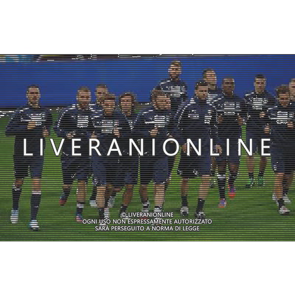 Campionati Europei UEFA 2012 Polonia/Ucraina Cracovia (Polonia) - 05.06.2012 Allenamento Nazionale Italiana Nella Foto:bonucci de rossi marchisio balzaretti pirlo thiago motta ogbonna /Ph.Vitez-Ag. Aldo Liverani