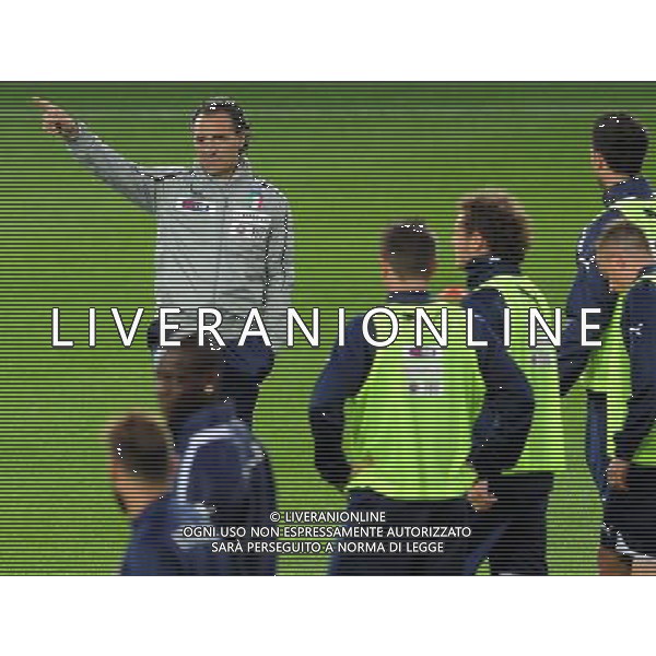 Campionati Europei UEFA 2012 Polonia/Ucraina Cracovia (Polonia) - 05.06.2012 Allenamento Nazionale Italiana Nella Foto:prandelli /Ph.Vitez-Ag. Aldo Liverani