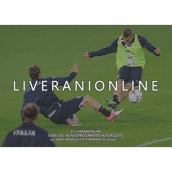 Campionati Europei UEFA 2012 Polonia/Ucraina Cracovia (Polonia) - 05.06.2012 Allenamento Nazionale Italiana Nella Foto:gol di giaccherini /Ph.Vitez-Ag. Aldo Liverani