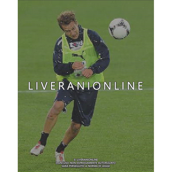 Campionati Europei UEFA 2012 Polonia/Ucraina Cracovia (Polonia) - 05.06.2012 Allenamento Nazionale Italiana Nella Foto:diamanti /Ph.Vitez-Ag. Aldo Liverani