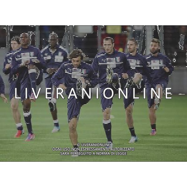 KRAKOW STADION MIEJSKI CRACOVIA 05.06.2012 EURO 2012 PILKA NOZNA REPREZENTACJA WLOCHY TRENING NZ TRENING WLOCHY ANDREA PIRLO GIORGIO CHIELLINI FOT MICHAL NOWAK / NEWSPIX.PL CRACOW 05.06.2012 FOOTBALL EURO 2012 OFFICIAL TRAINING SESSION OF ITALY NATIONAL TEAM MICHAL NOWAK / NEWSPIX.PL --- Newspix.pl AG ALDO LIVERANI S A S ONLY ITALY *** Local Caption *** www.newspix.pl mail us: info@newspix.pl call us: 0048 022 23 22 222 --- Polish Picture Agency by Ringier Axel Springer Poland