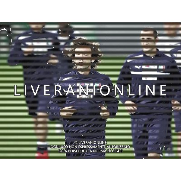 KRAKOW STADION MIEJSKI CRACOVIA 05.06.2012 EURO 2012 PILKA NOZNA REPREZENTACJA WLOCHY TRENING NZ ANDREA PIRLO FOT MICHAL NOWAK / NEWSPIX.PL CRACOW 05.06.2012 FOOTBALL EURO 2012 OFFICIAL TRAINING SESSION OF ITALY NATIONAL TEAM MICHAL NOWAK / NEWSPIX.PL --- Newspix.pl AG ALDO LIVERANI S A S ONLY ITALY *** Local Caption *** www.newspix.pl mail us: info@newspix.pl call us: 0048 022 23 22 222 --- Polish Picture Agency by Ringier Axel Springer Poland
