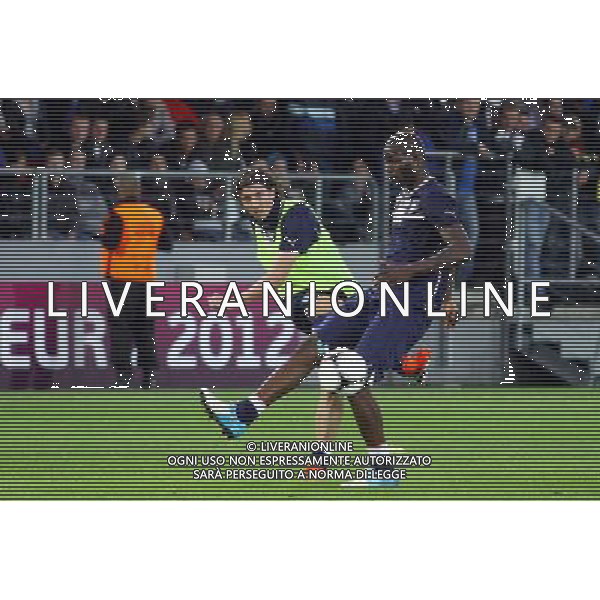 05.06.2012 - Krakow , Polska . Pilka nozna , UEFA EURO 2012 . Pierwszy trening reprezentacji Wloch / first practice of italian national team . n/z. Riccardo Montolivo (L), Mario Balotelli (P). Fot. Krzysztof Porebski / EDYTOR.net --- Newspix.pl AG ALDO LIVERANI S A S ONLY ITALY *** Local Caption *** www.newspix.pl mail us: info@newspix.pl call us: 0048 022 23 22 222 --- Polish Picture Agency by Ringier Axel Springer Poland