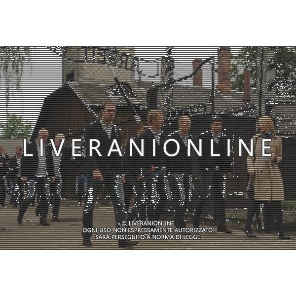 Campionati Europei UEFA 2012 Polonia/Ucraina Auschwitz (Polonia) - 06.06.2012 Visita della Nazionale a Auschwitz e Birkenau Nella Foto:van bommel kuyt robben mathijsen /Ph.Vitez-Ag. Aldo Liverani