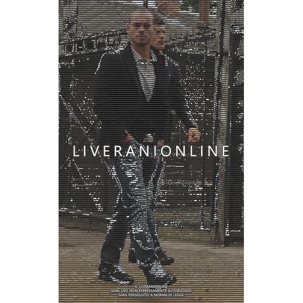 Campionati Europei UEFA 2012 Polonia/Ucraina Auschwitz (Polonia) - 06.06.2012 Visita della Nazionale a Auschwitz e Birkenau Nella Foto:arrivo della nazionale olandese a Auschwitz sneijder /Ph.Vitez-Ag. Aldo Liverani