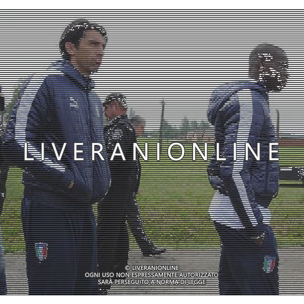 Campionati Europei UEFA 2012 Polonia/Ucraina Auschwitz (Polonia) - 06.06.2012 Visita della Nazionale a Auschwitz e Birkenau Nella Foto:balotelli e buffon /Ph.Vitez-Ag. Aldo Liverani