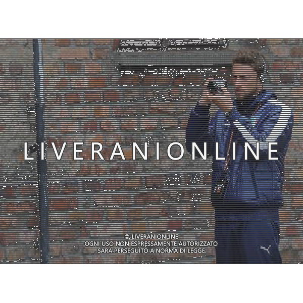 Campionati Europei UEFA 2012 Polonia/Ucraina Auschwitz (Polonia) - 06.06.2012 Visita della Nazionale a Auschwitz e Birkenau Nella Foto:marchisio /Ph.Vitez-Ag. Aldo Liverani