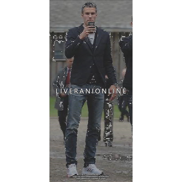 Campionati Europei UEFA 2012 Polonia/Ucraina Auschwitz (Polonia) - 06.06.2012 Visita della Nazionale a Auschwitz e Birkenau Nella Foto:van persie /Ph.Vitez-Ag. Aldo Liverani