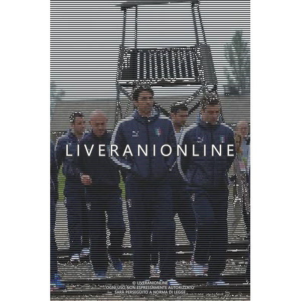 Campionati Europei UEFA 2012 Polonia/Ucraina Auschwitz (Polonia) - 06.06.2012 Visita della Nazionale a Auschwitz e Birkenau Nella Foto:buffon de sanctis /Ph.Vitez-Ag. Aldo Liverani