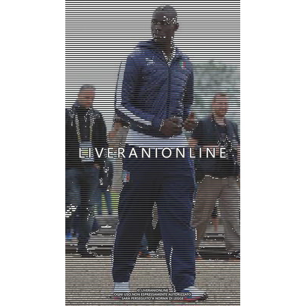 Campionati Europei UEFA 2012 Polonia/Ucraina Auschwitz (Polonia) - 06.06.2012 Visita della Nazionale a Auschwitz e Birkenau Nella Foto:balotelli /Ph.Vitez-Ag. Aldo Liverani