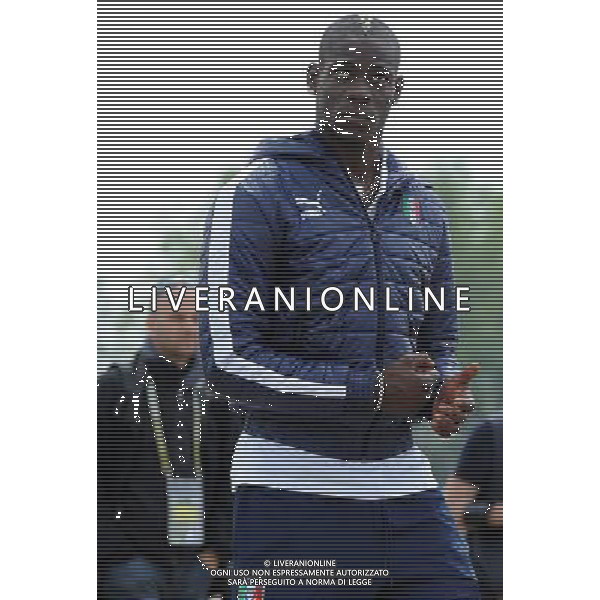 Campionati Europei UEFA 2012 Polonia/Ucraina Auschwitz (Polonia) - 06.06.2012 Visita della Nazionale a Auschwitz e Birkenau Nella Foto:balotelli /Ph.Vitez-Ag. Aldo Liverani