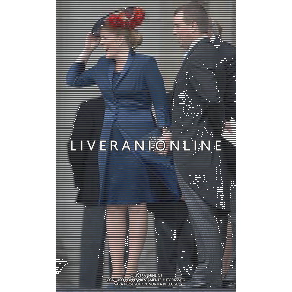 Autumn \' Peter Phillips attend the Queen\'s Diamond Jubilee thanksgiving service at St Paul\'s Cathedral. 5-6-12 ©photoshot/AGENZIA ALDO LIVERANI SAS - ITALY ONLY - REALI INGLESI: La Regina Elisabetta II d\'inghilterra e la famiglia reale durante le celebrazioni del Giubileo di diamante