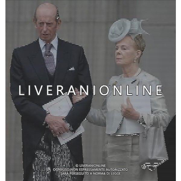 The Duke \' Duchess of Kent attend the Queen\'s Diamond Jubilee thanksgiving service at St Paul\'s Cathedral. 5-6-12 ©photoshot/AGENZIA ALDO LIVERANI SAS - ITALY ONLY - REALI INGLESI: La Regina Elisabetta II d\'inghilterra e la famiglia reale durante le celebrazioni del Giubileo di diamante