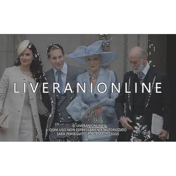 The Lord \' Lade Frederick Windsor \' Prince \' Princess Michael of Kent attend the Queen\'s Diamond Jubilee thanksgiving service at St Paul\'s Cathedral. 5-6-12 ©photoshot/AGENZIA ALDO LIVERANI SAS - ITALY ONLY - REALI INGLESI: La Regina Elisabetta II d\'inghilterra e la famiglia reale durante le celebrazioni del Giubileo di diamante