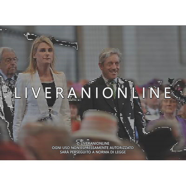 Speaker of the House of Commons John Berkow (R) and wife Sally (C) attend a thanksgiving service at St. Paul\'s Cathedral in Central London marking the Queen\'s Diamond Jubilee. ©photoshot/AGENZIA ALDO LIVERANI SAS - ITALY ONLY - REALI INGLESI: La Regina Elisabetta II d\'inghilterra e la famiglia reale durante le celebrazioni del Giubileo di diamante