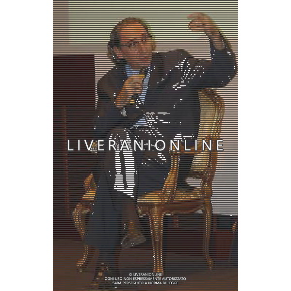 BATTIATO FRANCO ALLA \'MILANESIANA\' PH: STEFANO CAPRA/AG. ALDO LIVERANI