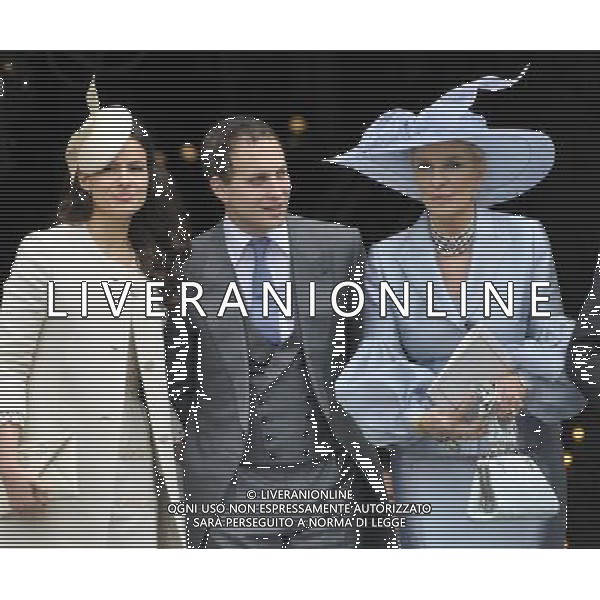 Fredrick Windsor and Princess Michael Of Kent at the Diamond Jubilee Thanksgiving Service at St Paul\'s Cathedral in London, England 5th June 2012 ©photoshot/AGENZIA ALDO LIVERANI SAS - ITALY ONLY - REALI INGLESI: La Regina Elisabetta II d\'inghilterra e la famiglia reale durante le celebrazioni del Giubileo di diamante