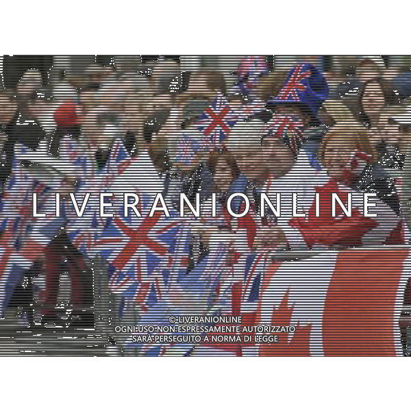 Atmosphere at the Diamond Jubilee Thanksgiving Service at St Paul\'s Cathedral in London, England 5th June 2012 ©photoshot/AGENZIA ALDO LIVERANI SAS - ITALY ONLY - REALI INGLESI: La Regina Elisabetta II d\'inghilterra e la famiglia reale durante le celebrazioni del Giubileo di diamante