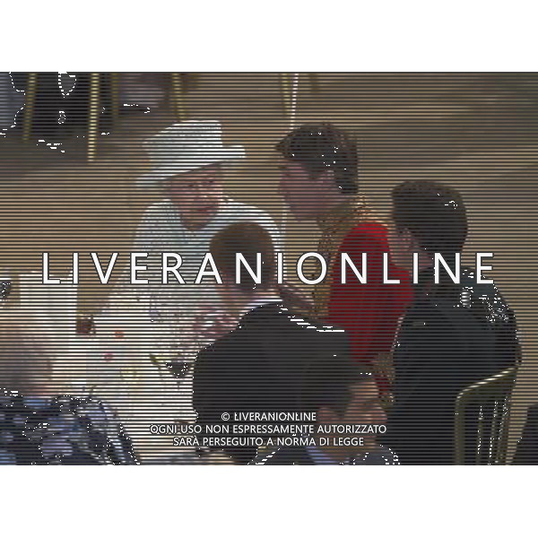 (1732565q) Queen Elizabeth II The Queen\'s Diamond Jubilee, Westminster Hall Lunch, London, Britain - 05 Jun 2012 ©photoshot/AGENZIA ALDO LIVERANI SAS - ITALY ONLY - REALI INGLESI: La Regina Elisabetta II d\'inghilterra e la famiglia reale durante le celebrazioni del Giubileo di diamante