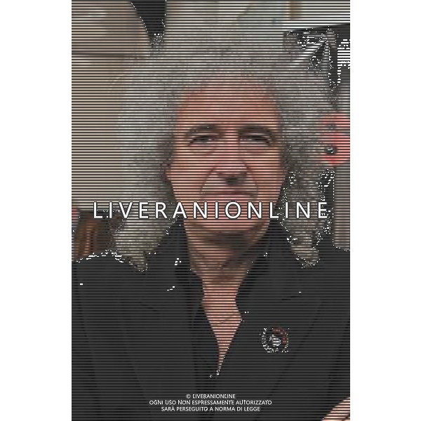 Brian May at Stroud Old Town Hall to attend a Meeting of the Badger Trusts Public Meeting, addressed by Dr Chris Cheeseman, who was a leading Government scientist and head of wildlife diseases research and now supports the anti Badger cull theory. Stroud , Gloucestershire Date 02nd June 2012 /ALDO LIVERANI SAS-ITALY ONLY - EDITORIAL USE ONLY