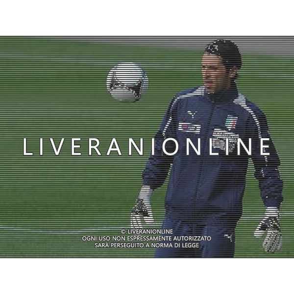 Campionati Europei UEFA 2012 Polonia/Ucraina Cracovia (Polonia) - 06.06.2012 Allenamento Nazionale Italiana Nella Foto:buffon gianluigi /Ph.Vitez-Ag. Aldo Liverani