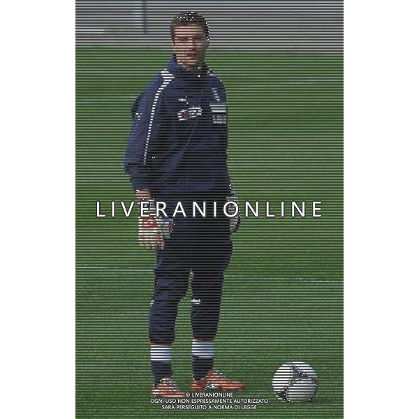 Campionati Europei UEFA 2012 Polonia/Ucraina Cracovia (Polonia) - 06.06.2012 Allenamento Nazionale Italiana Nella Foto:de sanctis morgan /Ph.Vitez-Ag. Aldo Liverani