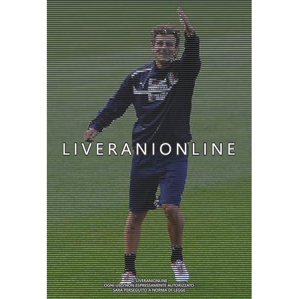 Campionati Europei UEFA 2012 Polonia/Ucraina Cracovia (Polonia) - 06.06.2012 Allenamento Nazionale Italiana Nella Foto:diamanti /Ph.Vitez-Ag. Aldo Liverani