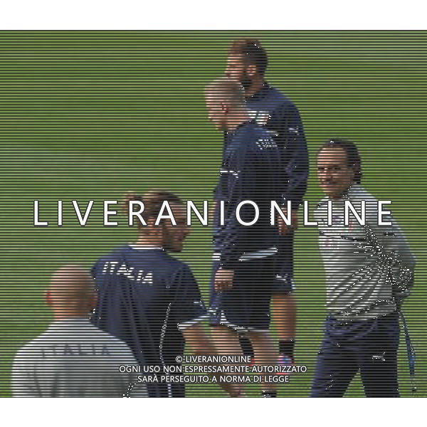 Campionati Europei UEFA 2012 Polonia/Ucraina Cracovia (Polonia) - 06.06.2012 Allenamento Nazionale Italiana Nella Foto:prandelli cesare /Ph.Vitez-Ag. Aldo Liverani