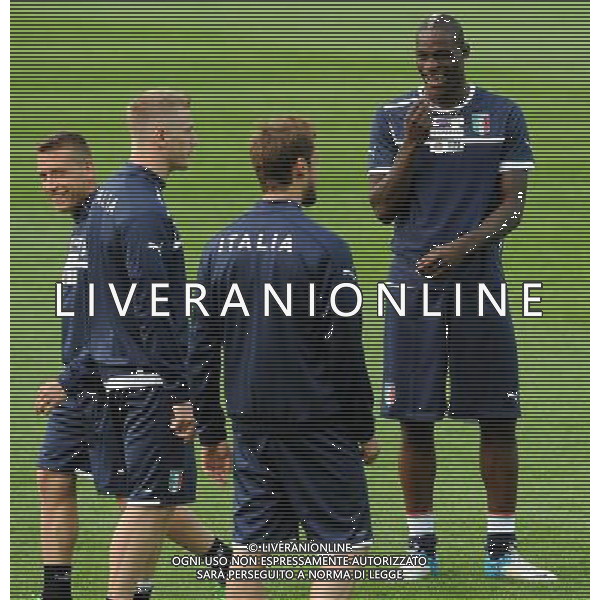 Campionati Europei UEFA 2012 Polonia/Ucraina Cracovia (Polonia) - 06.06.2012 Allenamento Nazionale Italiana Nella Foto:balotelli mario /Ph.Vitez-Ag. Aldo Liverani