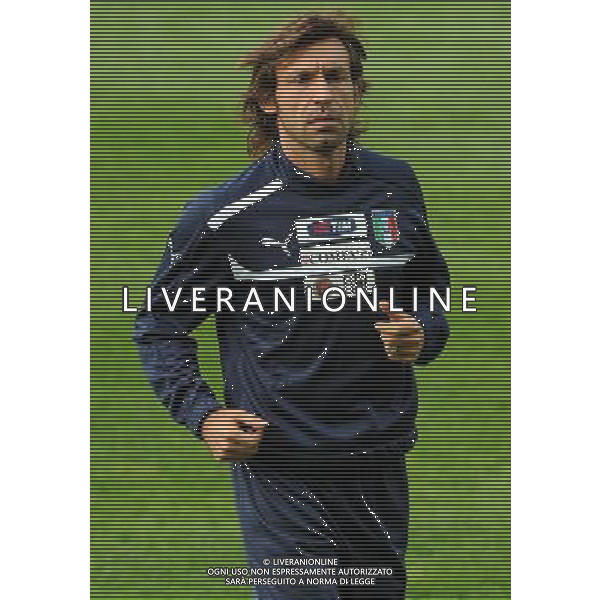 Campionati Europei UEFA 2012 Polonia/Ucraina Cracovia (Polonia) - 06.06.2012 Allenamento Nazionale Italiana Nella Foto:pirlo andrea /Ph.Vitez-Ag. Aldo Liverani