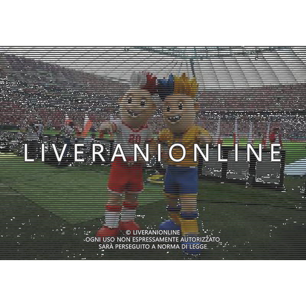 Campionati Europei UEFA 2012 Polonia/Ucraina Gruppo A Varsavia (Polonia) - 08.06.2012 Polonia-Grecia Nella Foto:maskotte europei /Ph.Vitez-Ag. Aldo Liverani