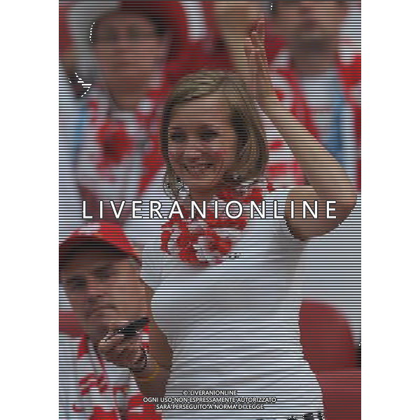 Campionati Europei UEFA 2012 Polonia/Ucraina Gruppo A Varsavia (Polonia) - 08.06.2012 Polonia-Grecia Nella Foto:tifosi polonia /Ph.Vitez-Ag. Aldo Liverani