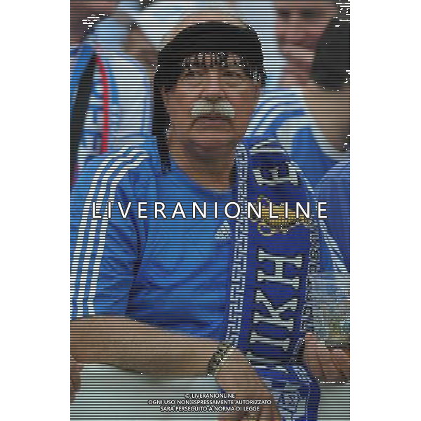 Campionati Europei UEFA 2012 Polonia/Ucraina Gruppo A Varsavia (Polonia) - 08.06.2012 Polonia-Grecia Nella Foto:tifosi grecia /Ph.Vitez-Ag. Aldo Liverani