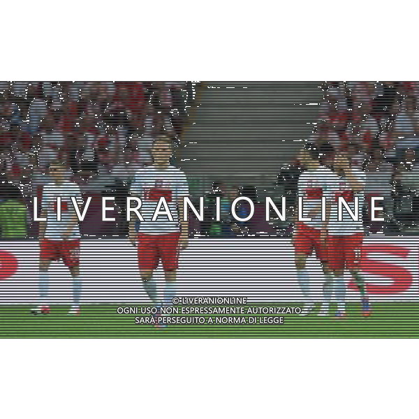 Campionati Europei UEFA 2012 Polonia/Ucraina Gruppo A Varsavia (Polonia) - 08.06.2012 Polonia-Grecia Nella Foto:delusione polonia /Ph.Vitez-Ag. Aldo Liverani